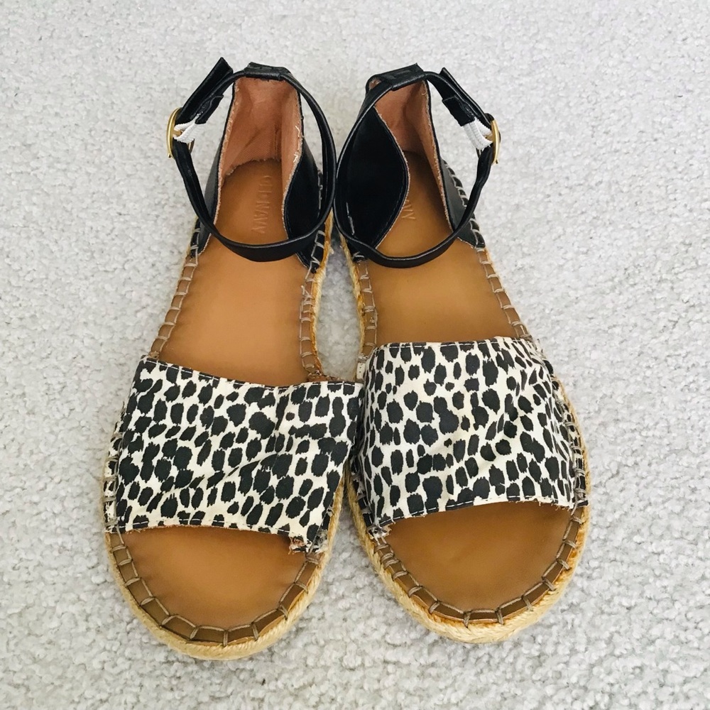 Old Navy Cheetah Espadrille Sandals